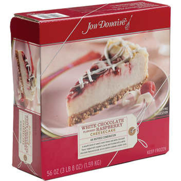 Frozen John Donaire - Strawberry Cheesecake - 9", 12 slices