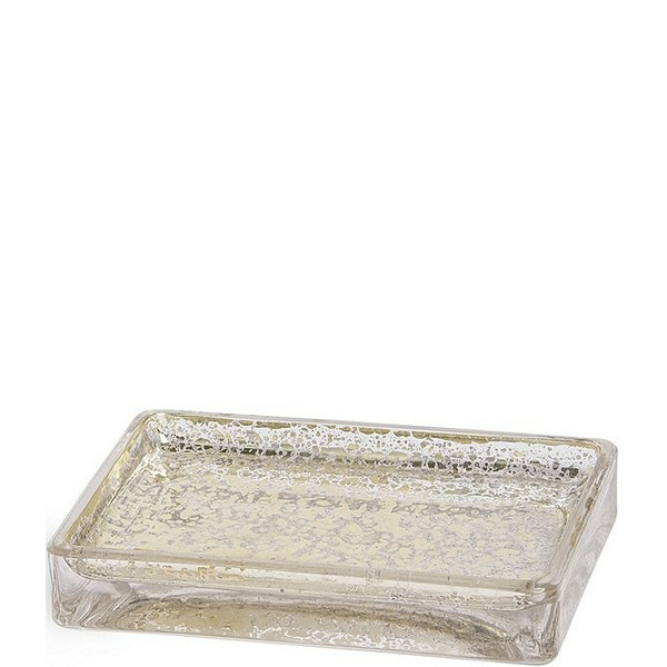 Kassatex Vizcaya Etched Glass Soap Dish