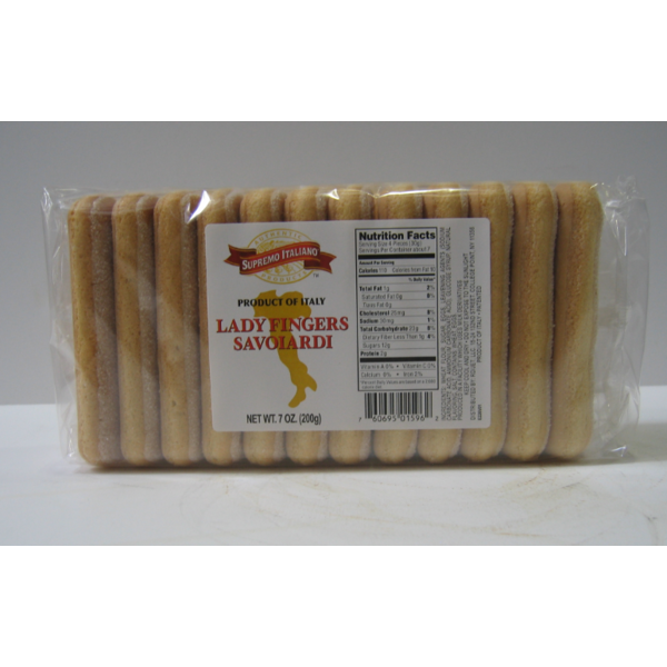 Supremo Italiano - Savoiardi Lady Fingers - 12/7 oz Pack