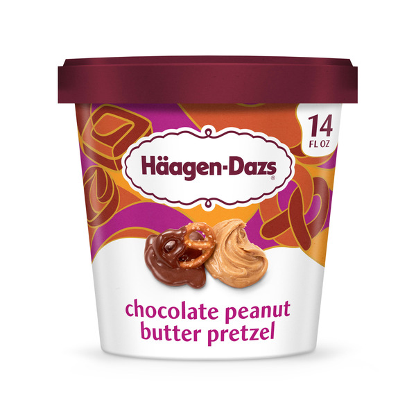Häagen-Dazs Chocolate Peanut Butter Pretzel Ice Cream Same-Day