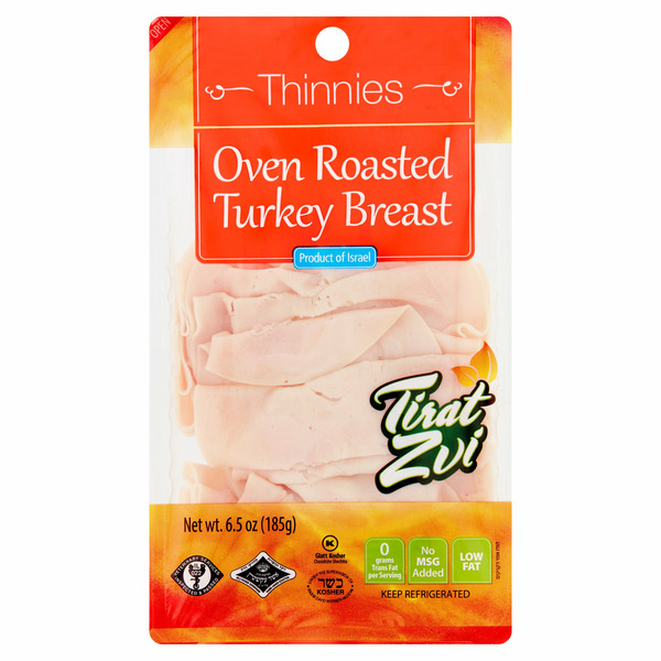 Tirat Zvi Thinnies Oven Roasted Turkey Breast Same-Day Delivery or