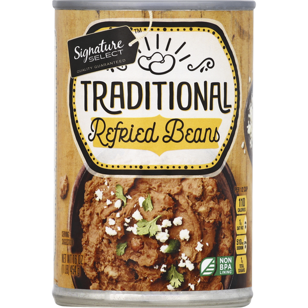 Signature SELECT Refried Beans, Traditional