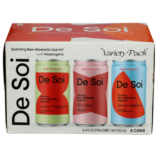 De Soi Variety Non-Alcoholic Aperitif 6 Pack