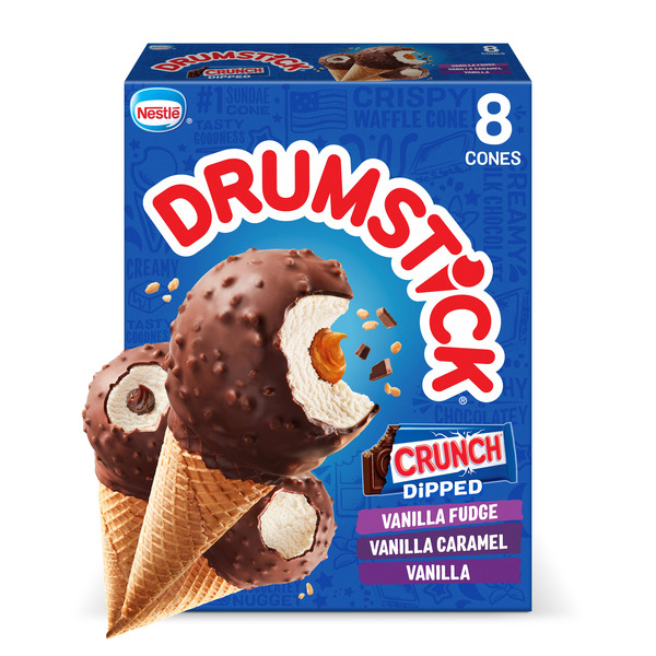 Drumstick Crunch Dipped Ice Cream Cones Variety Pack