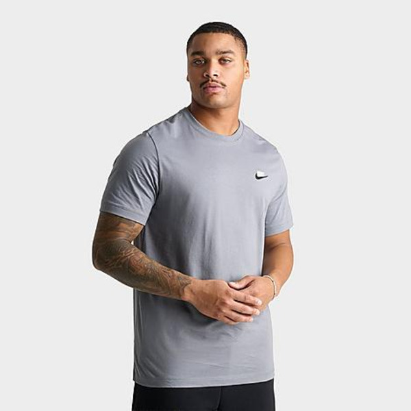 Nike Sportswear Club T-Shirt, S - Smoke Grey/White
