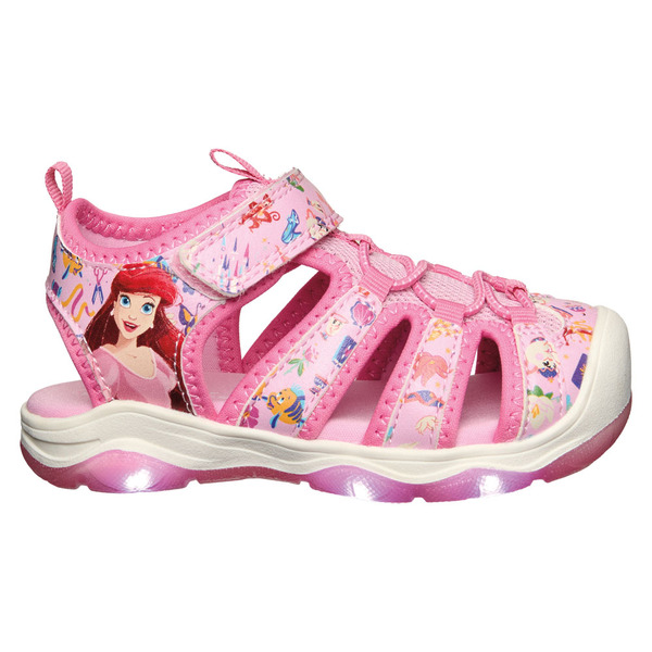 Licensed Ariel Toddler Character Light Up Shoes, 10 Same-Day