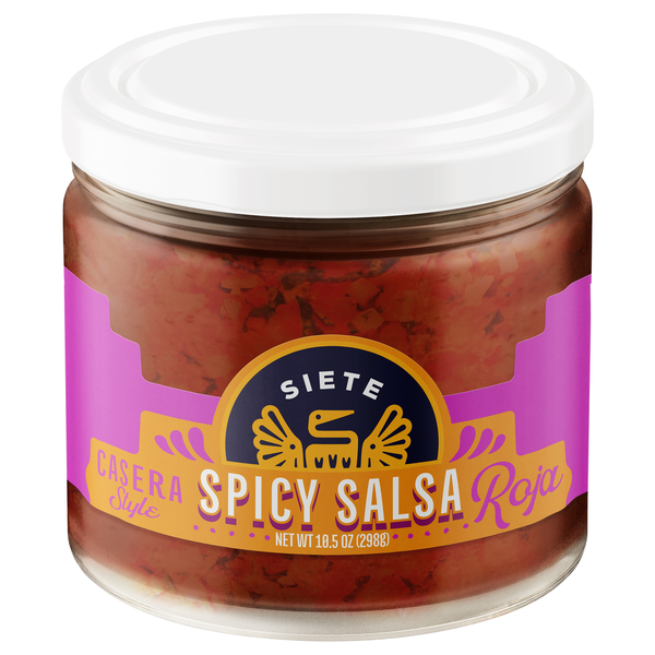 Siete Salsa, Roja, Casera Style, Spicy