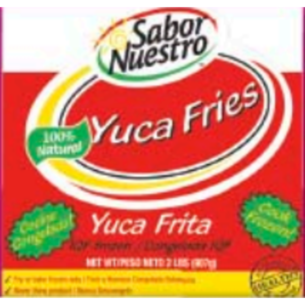 Frozen Sabor Nuestro - Yucca Fries - 2 lbs
