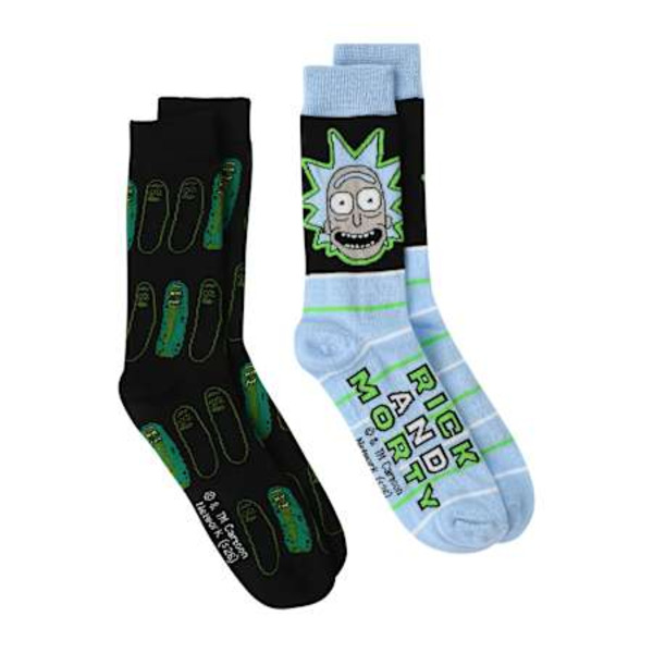 Rick and Morty Young Men's Licensed Crew Socks
