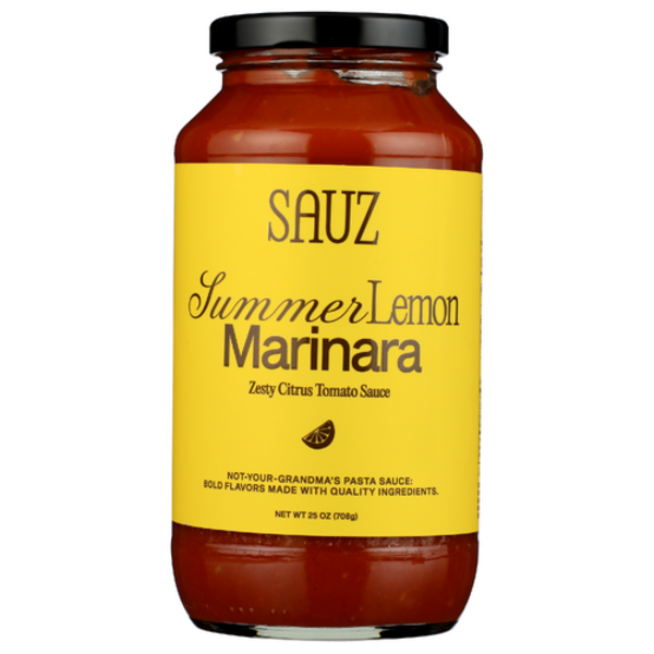 Sauz Pasta Sauce Summer Lemon Marinara Pasta Sauce Same-Day