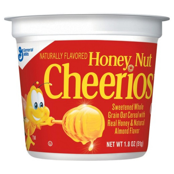 Honey Nut Cheerios Cereal Cups - 6/1.8 oz
