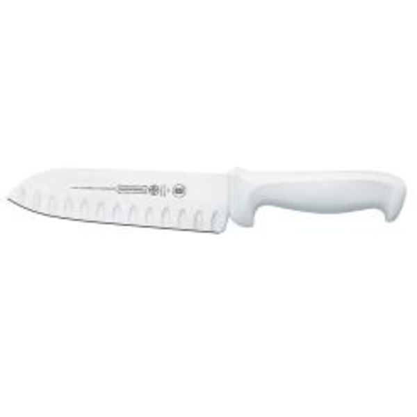 Winco - Santoku Knife - White handle 7"
