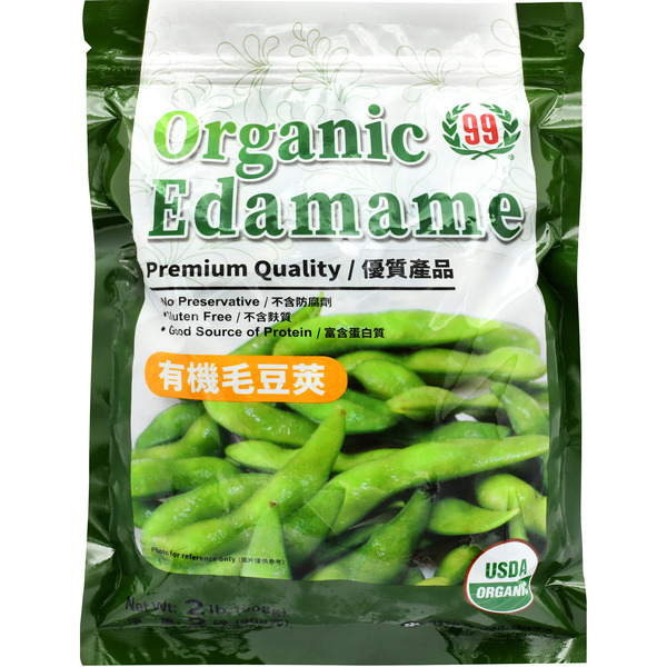 99 Fresh Frozen Organic Edamame