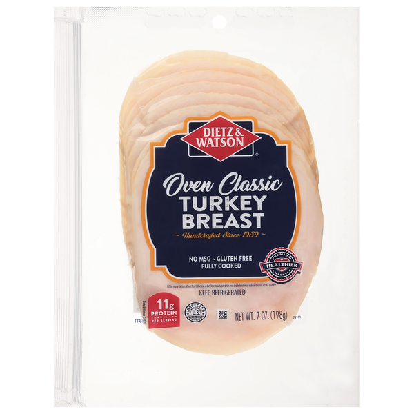 Dietz & Watson Turkey Breast, Oven Classic, Oven Roasted