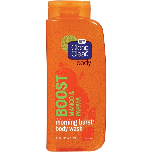 clean & clear body wash