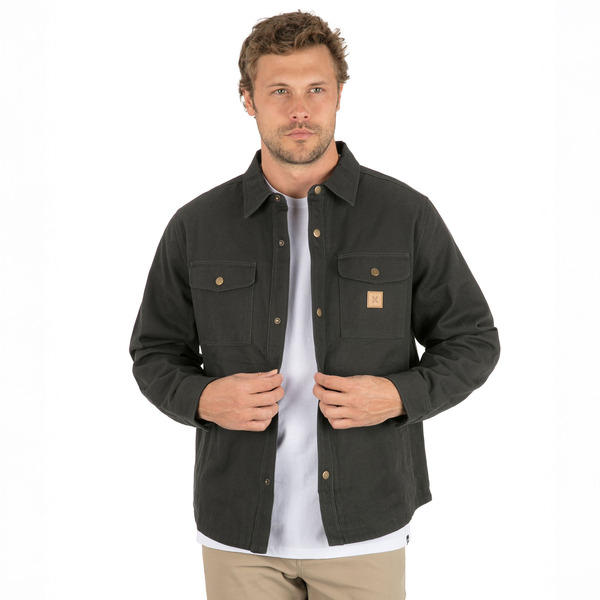 Hurley Men's Trade Jacket, S - Dark Stone Grey