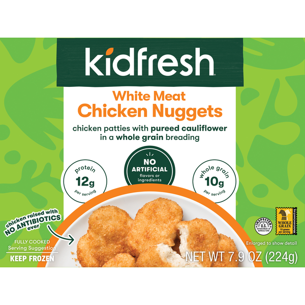 Kidfresh White Meat Chicken Nuggets Same-Day Delivery or Pickup