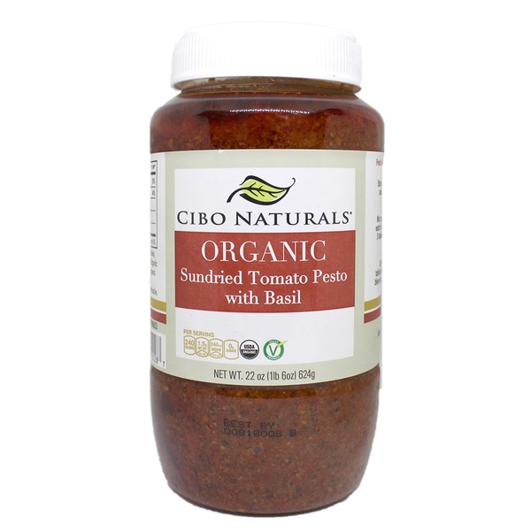 Cibo Organic Sundried Tomato Pesto (23 oz) from Costco Instacart