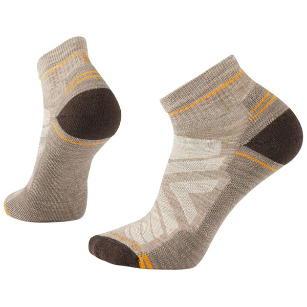 Smartwool Men's Hike Light Cushion Ankle Socks, M - Fossil/Chestnut