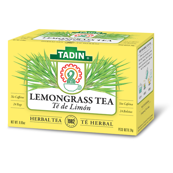 Tadin Lemongrass Tea, Caffeine Free Herbal Tea