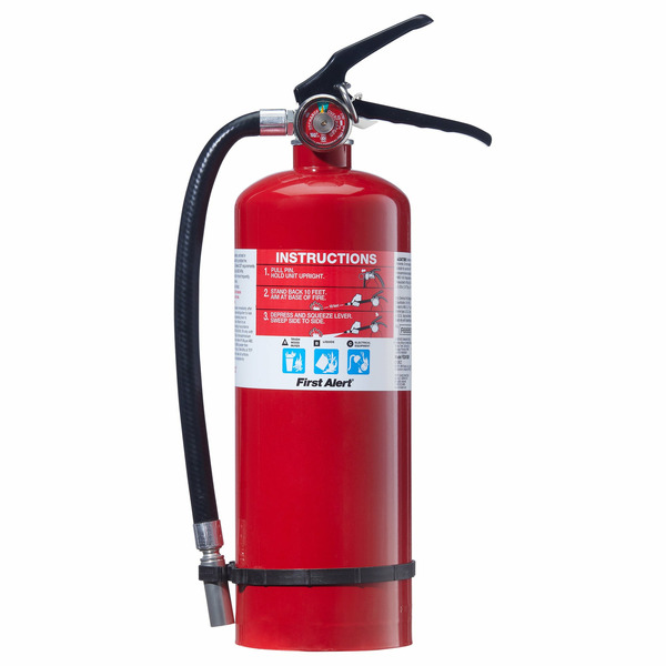 First Alert Heavy Duty Professional Grade Fire Extinguisher, 5 lbs