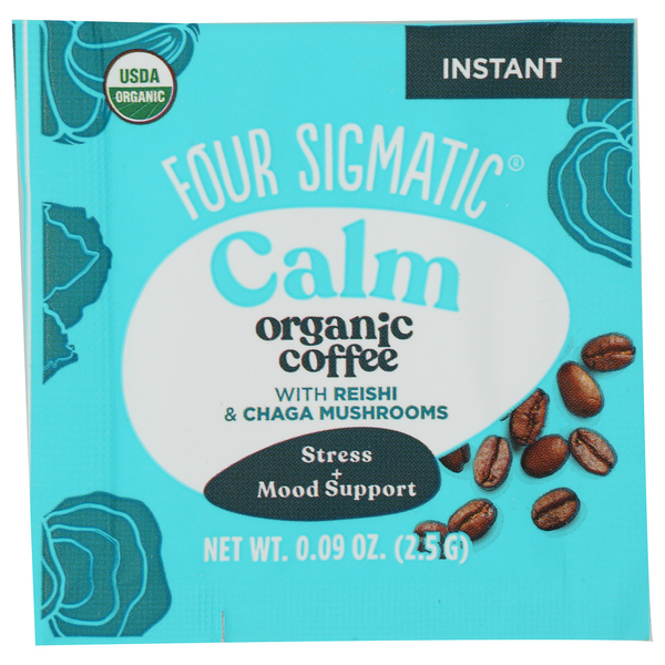 Four Sigmatic Calm Org Instant Coffee Ss - Sachet Same-Day