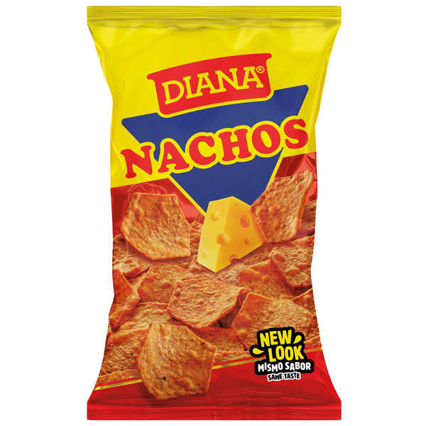 Diana’s Tortilla Chips, Cheese Flavored, Nachos