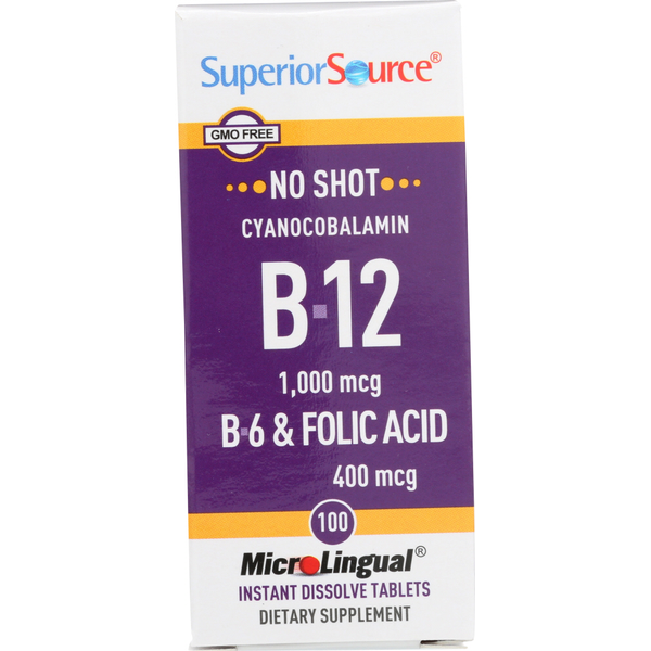 Superior Source No Shot B12 B6 Same-Day Delivery or Pickup