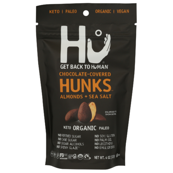 Hu Organic Almonds & Sea Salt Chocolate-Covered Hunks