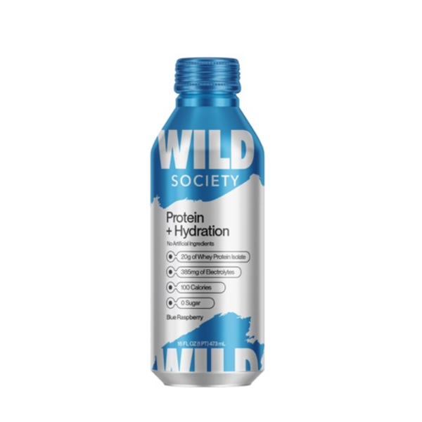 Wild Society Nutrition Blue Raspberry Protein + Hydration Same-Day ...
