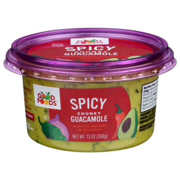 Good Foods Spicy Chunky Guacamole Same-Day Delivery or Pickup