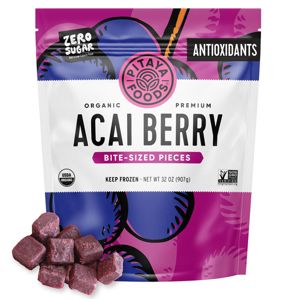 Pitaya Foods Acai Berry Bite Sized Pieces Same-Day Delivery or