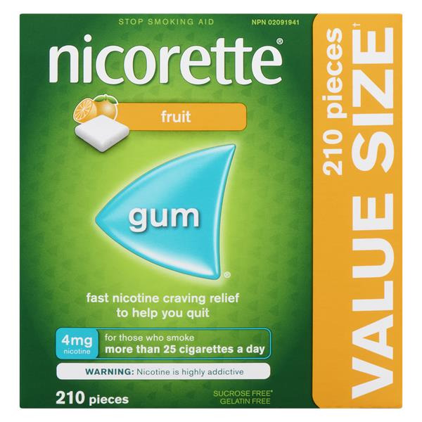 gummies to help you quit smoking cigarettes Nicorette Stop Smoking Aid Fresh Fruit Gummies Same-Day Delivery or Pickup
