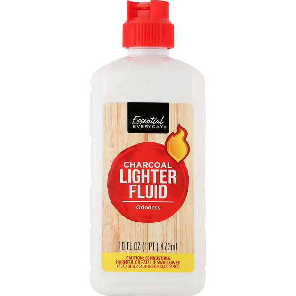 cigarette lighter fluid ingredients Essential Everyday Lighter Fluid, Charcoal, Odorless