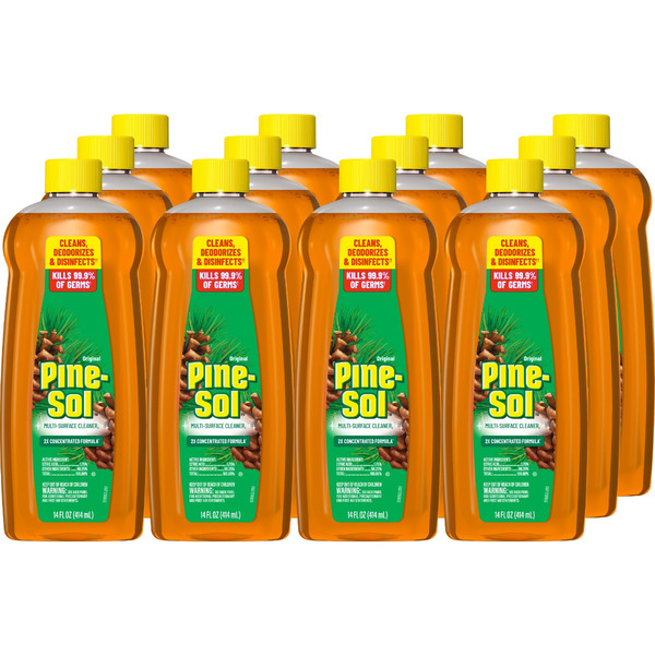 Pine-Sol Multi-Surface Cleaner, Original Pine, 14 Fluid Ounces, Pack of 12