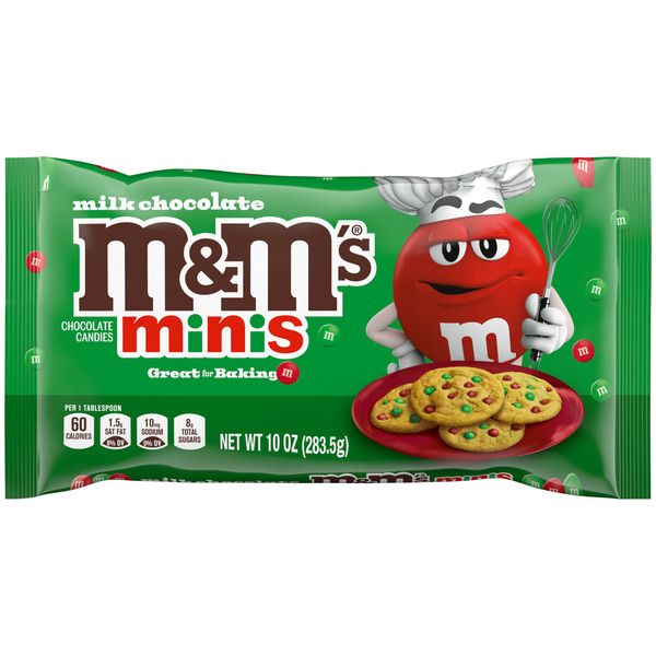 M&M's Minis Milk Chocolate Christmas Candy Same-Day Delivery or