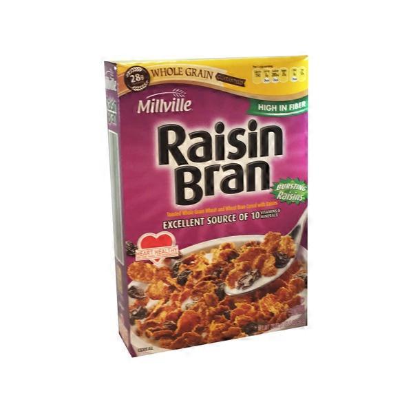 Millville Raisin Bran (20 oz) from ALDI Instacart