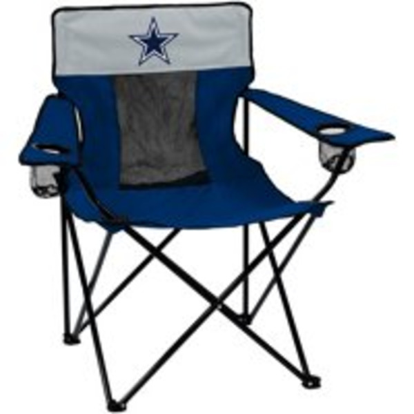 Logo Brands Dallas Cowboys Team Color Folding Tailgate Chair