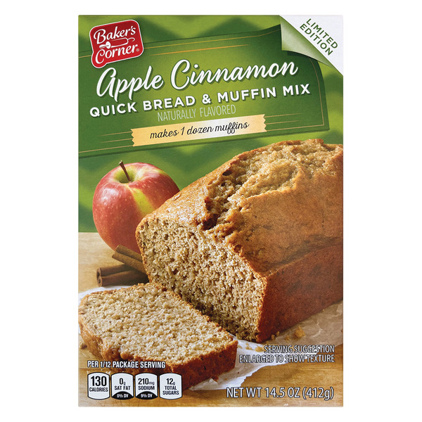 Baker's Corner Baker's Corner Apple Cinnamon Quick Bread Mix — product image
