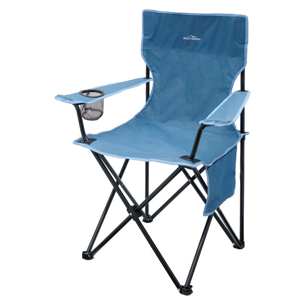 Adventuridge Camping Chair Foldable, Blue Same-Day Delivery or Pickup