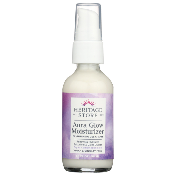 Heritage Store Aura Glow Moisturizer Brightening Gel Cream Same