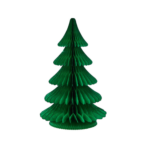 Hester & Cook 3D Centerpiece Christmas Tree, Extra Large 16 in Dia. x 25.5 in H - Green