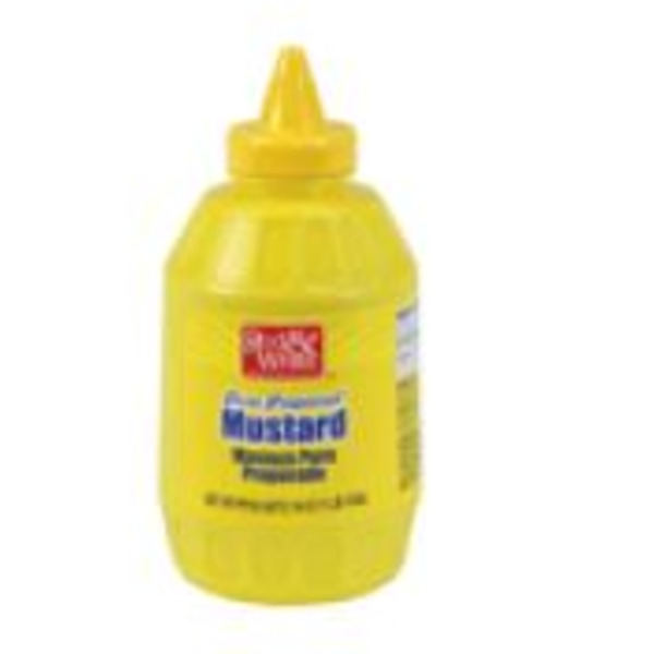 Red & White - Mustard Squeeze - 16 Oz