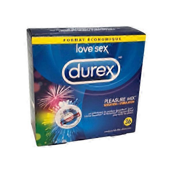 Durex Condoms Pleasure Mix Value Pack Same-Day Delivery | Rexall