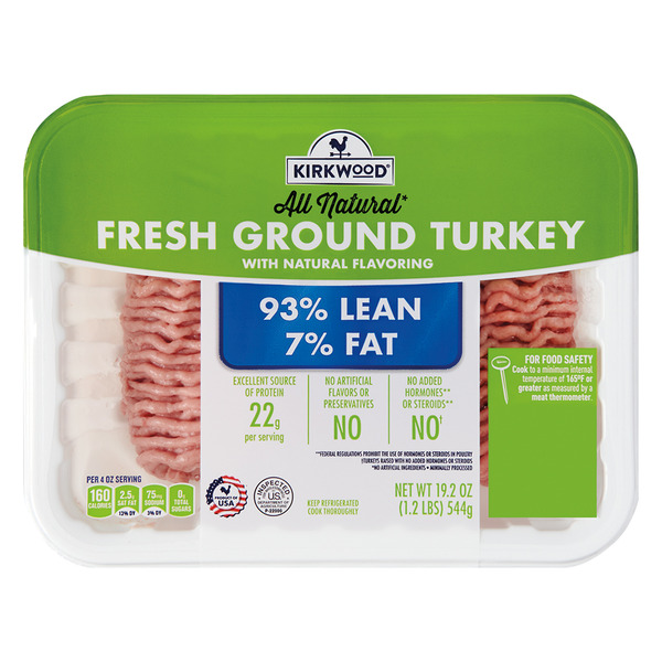 Shady Brook Farms® 93% Lean / 7% Fat Ground Turkey Tray Same-Day