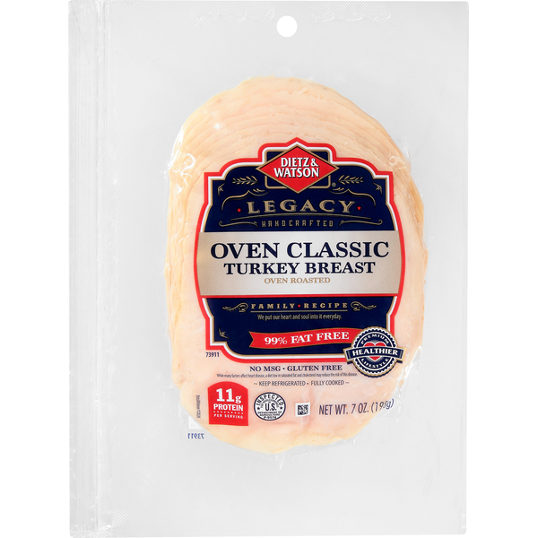Dietz & Watson Turkey Breast, Oven Classic, Oven Roasted Same-Day
