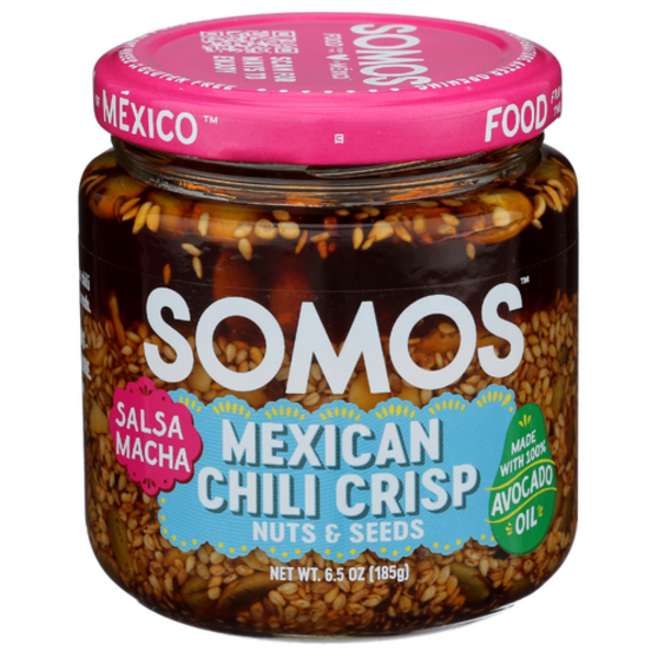 Somos Mexican Chili Crisp Salsa Macha With Nuts & Seeds