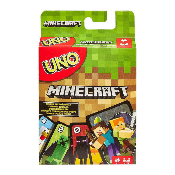 Mattel Card Game, Minecraft, UNO
