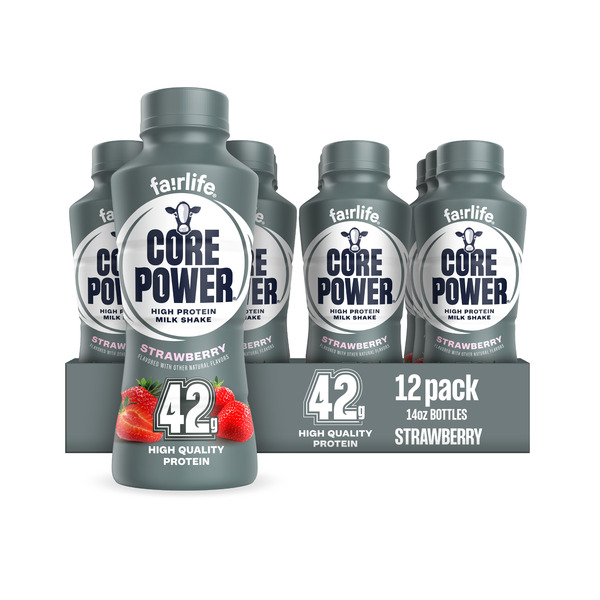 Core Power Elite High Protein Shake, Strawberry, 42G Bottle Same