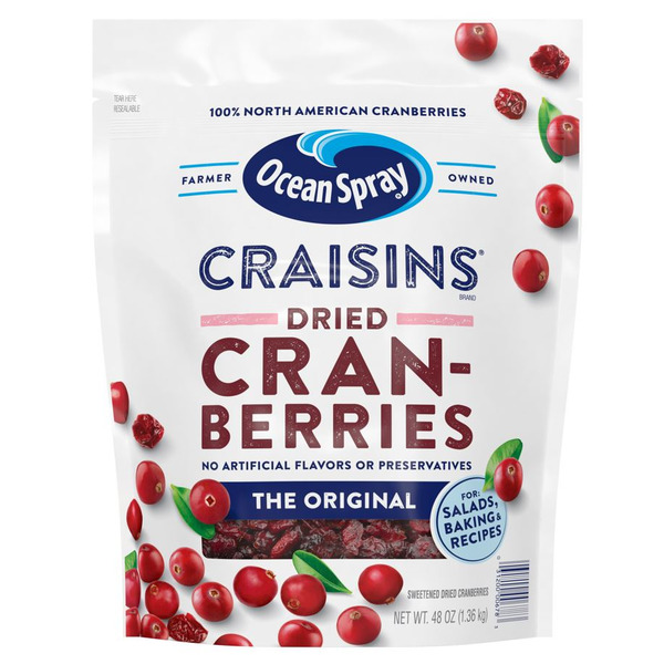 Ocean Spray - Craisins - Dried Cranberries - 48 oz